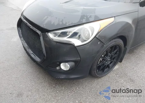 2013 Hyundai Veloster Base W/Gray from USA, damaged, VIN KMHTC6AD2DU140506